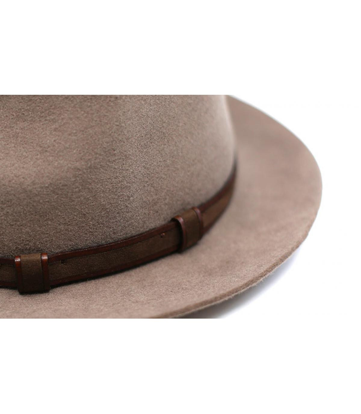 fedora lana beige